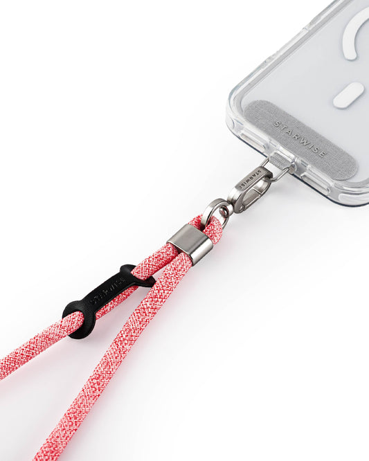 STARWISE COLLECTION FLEX CROSSBODY STRAP | GRIDDED RUBY