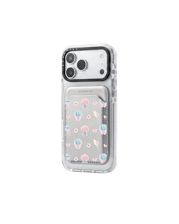 STARWISE COLLECTION MAGNETIC WALLET | UNDER THE SEA - SILVER