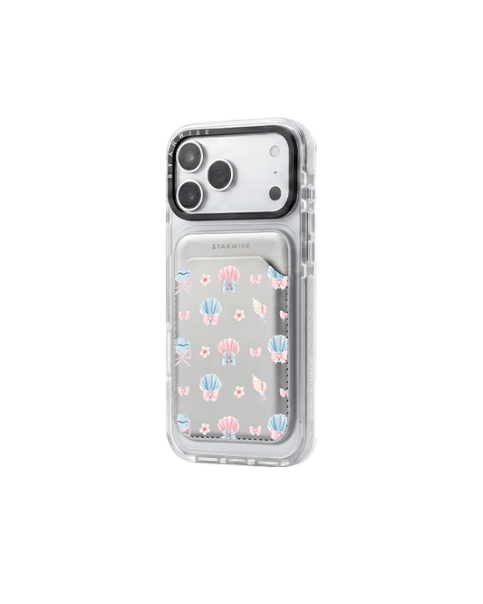 STARWISE COLLECTION MAGNETIC WALLET | UNDER THE SEA - SILVER