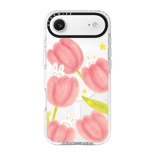 STARWISE COLLECTION IMPACT CASE (MAGNETIC) ｜LET THE FLOWER BLOOM - BUNNY IN THE TULIP