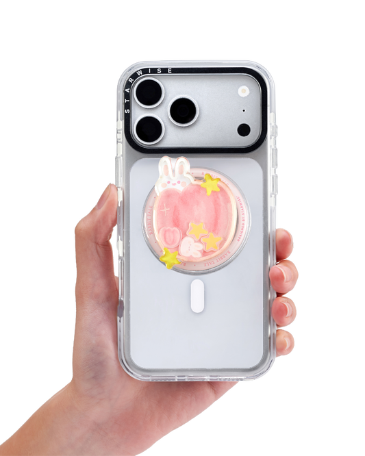 STARWISE COLLECTION SHAKE POP GRIP | BUNNY IN THE TULIP