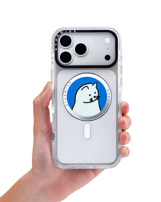 STARWISE COLLECTION SNAP GRIP | BLUE MEOWDAY