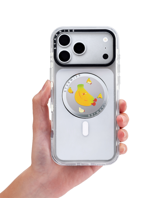 STARWISE COLLECTION SNAP GRIP | HAPPY BANANA PEEL