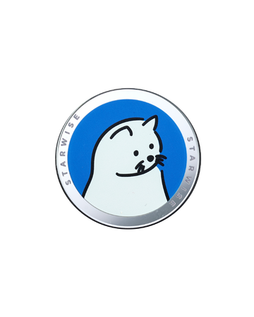 STARWISE COLLECTION SNAP GRIP | BLUE MEOWDAY