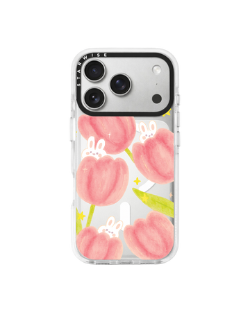 STARWISE COLLECTION IMPACT CASE (MAGNETIC) ｜LET THE FLOWER BLOOM - BUNNY IN THE TULIP