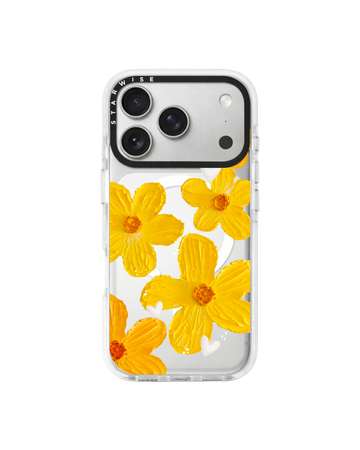 STARWISE COLLECTION IMPACT CASE (MAGNETIC) ｜LET THE FLOWER BLOOM - YELLOW SOLARIS