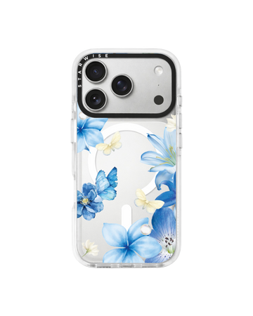 STARWISE COLLECTION IMPACT CASE (MAGNETIC) ｜LET THE FLOWER BLOOM - THE INDIGO FLUTTER