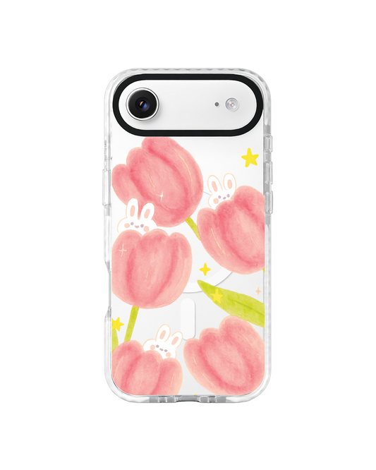 STARWISE COLLECTION IMPACT CASE (MAGNETIC) ｜LET THE FLOWER BLOOM - BUNNY IN THE TULIP