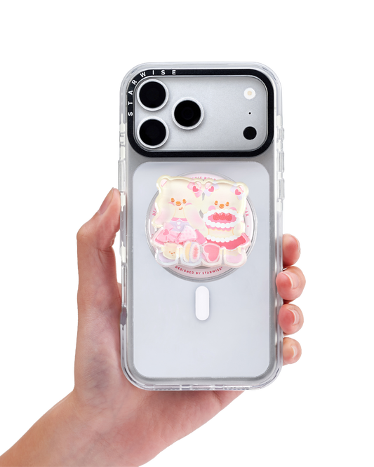 STARWISE COLLECTION SHAKE POP GRIP | BESTIE BEAR FOREVER