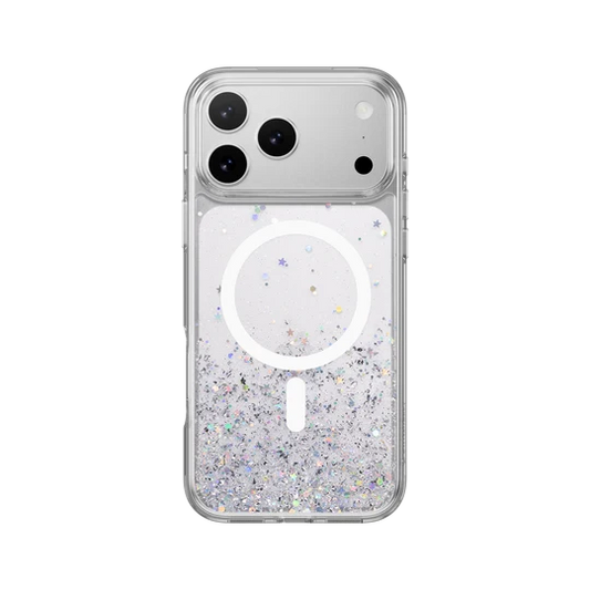 SWITCHEASY Starfield 3D Glitter Protective Case for iPhone 18 Series | MagSafe