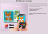 Divoom Pixel Factory Diy Pixel Art Creative Drawing Board For Kids Toys