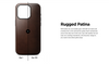 Nomad Horween Leather Case (MagSafe) Compatible For iPhone 15 Pro