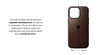 Nomad Horween Leather Case (MagSafe) Compatible For iPhone 15 Pro Max
