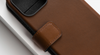 Nomad Modern Leather Folio Case (MagSafe) Compatible For iPhone 15 Pro