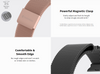 SWITCHEASY Mesh Stainless Steel Loop compatible Apple Watch (38/40/41mm )Series SE/Ultra/9/8/7/6/5/4