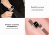SWITCHEASY Mesh Stainless Steel Loop compatible Apple Watch (38/40/41mm )Series SE/Ultra/9/8/7/6/5/4