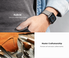 SWITCHEASY Hybrid Silicone-Leather Band for Apple Watch Series SE/Ultra/9/8/7/6/5/4 (49/45/44mm)