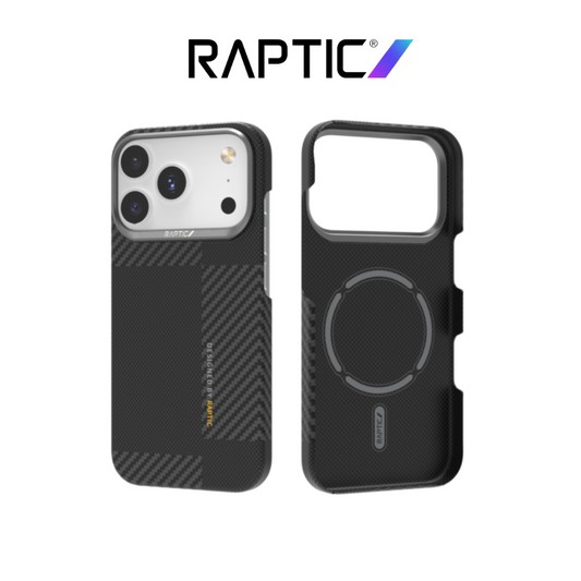 RAPTIC Aramid Fiber Geotik Magsafe Case Compatible For iPhone 17 Pro