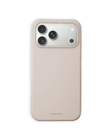STARWISE COLLECTION SILICONE CASE | CREAM WHITE