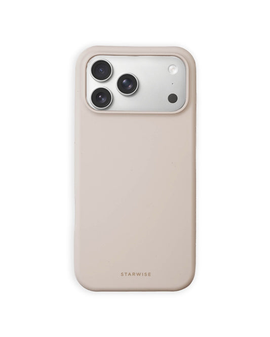 STARWISE COLLECTION SILICONE CASE | CREAM WHITE