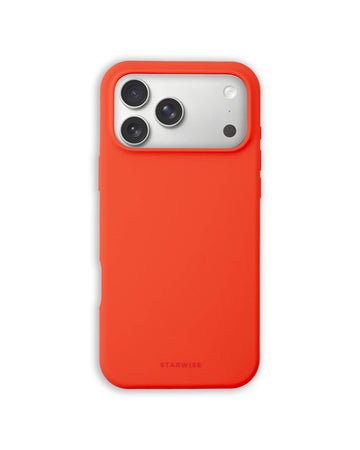 STARWISE COLLECTION SILICONE CASE | SUNSET RED