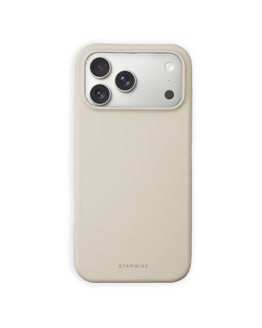 STARWISE COLLECTION SILICONE CASE | CREAM WHITE
