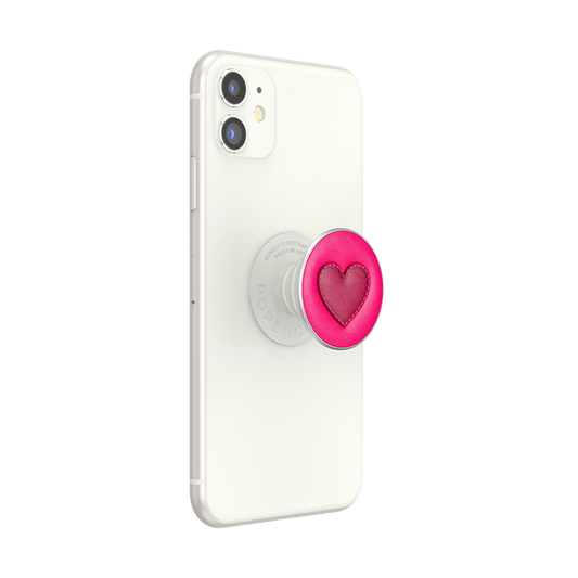 POPSOCKETS PopGrip Premium - Stitched Sweet Heart