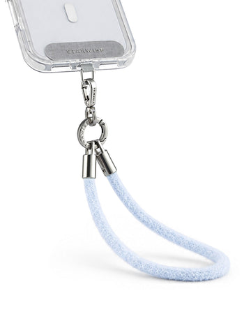 STARWISE COLLECTION FLUFFY WRIST STRAP | SUGAR MIST