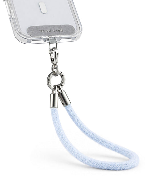 STARWISE COLLECTION FLUFFY WRIST STRAP | SUGAR MIST