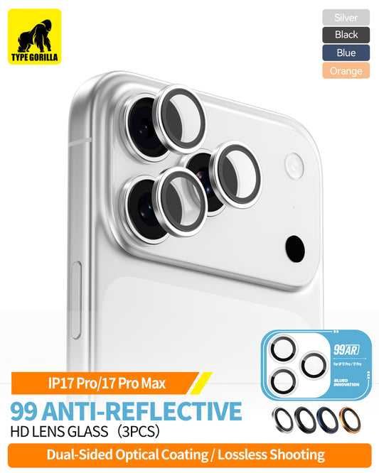 TYPE GORILLA Anti-Reflective Camera Lens Compatible For iP17PRO / 17PROMAX
