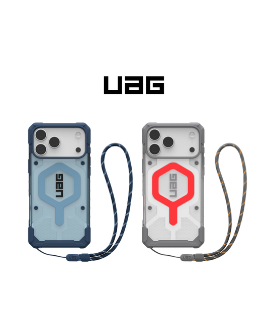 UAG Pathfinder Clear Magnetic Case + Lanyard for iP17PROMAX
