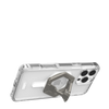 UAG iPhone 16 Pro Max Plyo MagSafe Bundle - Ice White/Titanium Stand