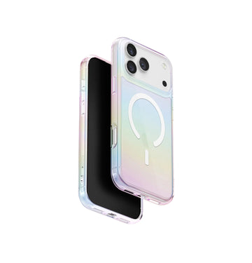 UNIQ Iridescia Hybrid MagClick Charging Case Compatible For iPhone 17 Pro Max