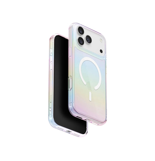 UNIQ Iridescia Hybrid MagClick Charging Case Compatible For iPhone 17 Pro Max