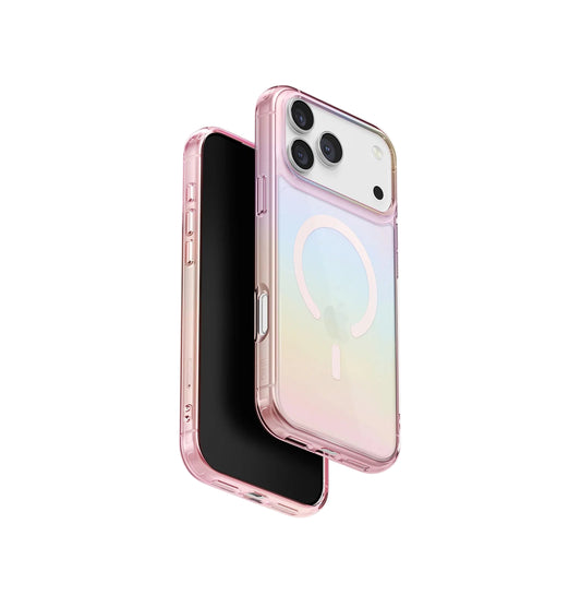UNIQ Iridescia Hybrid MagClick Charging Case Compatible For iPhone 17 Pro Max