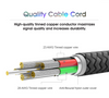 HODA USB-C to Lightning Braided Speed Cable