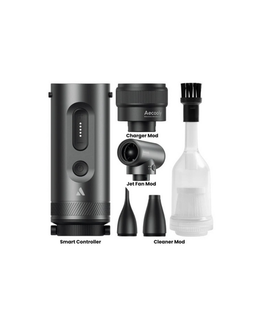 AECOOLY JET FAN PACK TRAVEL CAMPER KIT