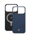TYPE GORILLA Gilded Tactile Woven Galaxy Armor Aramid Fiber Magnetic Case Compatible For iP17PROMAX