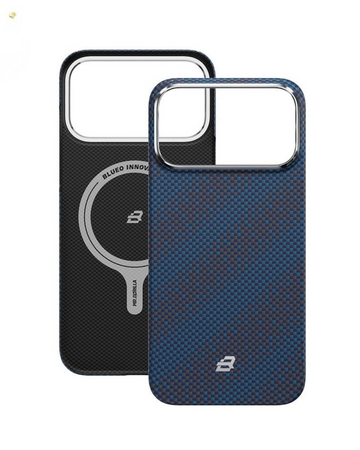 TYPE GORILLA Gilded Tactile Woven Galaxy Armor Aramid Fiber Magnetic Case Compatible For iP17PROMAX
