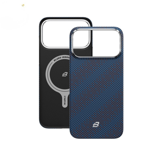 TYPE GORILLA Gilded Tactile Woven Galaxy Armor Aramid Fiber Magneticcase Case Compatible For iP17PRO