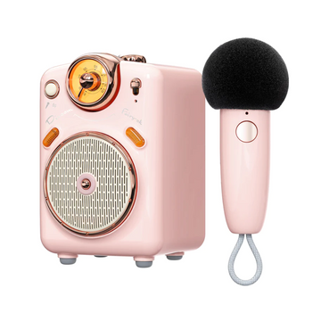 Divoom Fairy-OK Retro Mini Karaoke Speaker