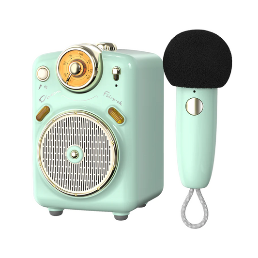 Divoom Fairy-OK Retro Mini Karaoke Speaker