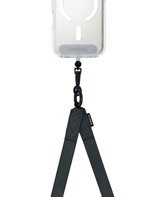 STARWISE COLLECTION UTILITY CROSSBODY STRAP | BLACK
