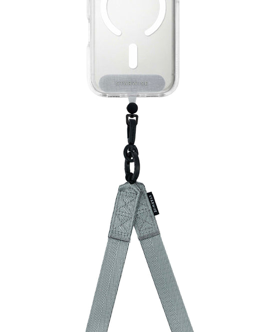 STARWISE COLLECTION UTILITY CROSSBODY STRAP | GALAXY GRAY