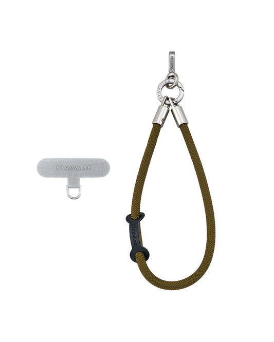 STARWISE COLLECTION ROPE WRIST STRAP | CAMO GREEN