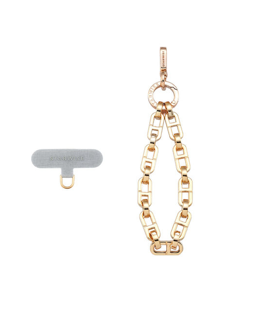 STARWISE COLLECTION METAL CHAIN WRIST STRAP | GOLD