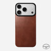NOMAD Magnetic Leather Back Phone Case Compatible for iP18 Series
