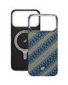 TYPE GORILLA Gilded Tactile Woven Galaxy Armor Aramid Fiber Magnetic Case Compatible For iP17PRO