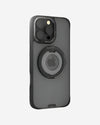 HODA ROUGH Case Magnet With 360° Foldable Rotating Ring-Holder Stand Compatible For iPhone 16 Pro MAX