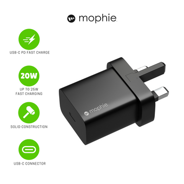 MOPHIE USB-C 20W PD Wall Charger